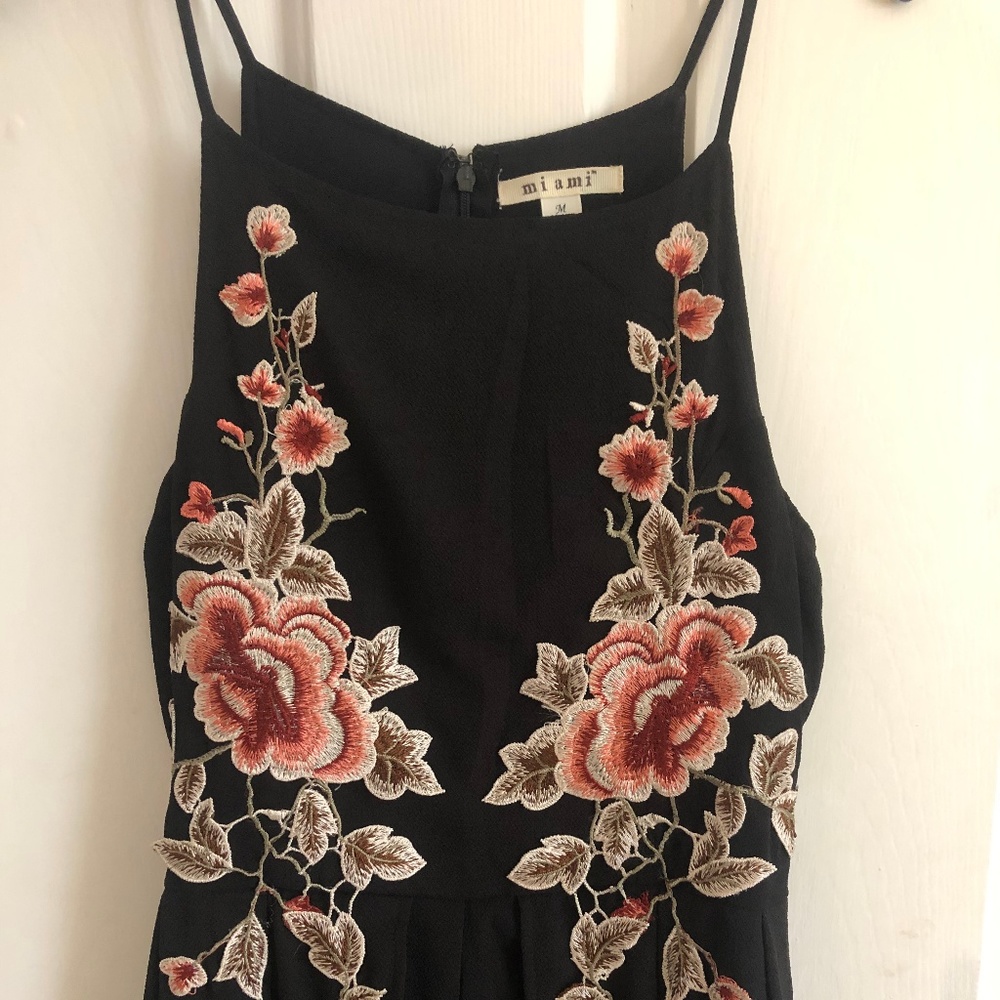 FRANCESCA'S | Floral Maxi Romper
